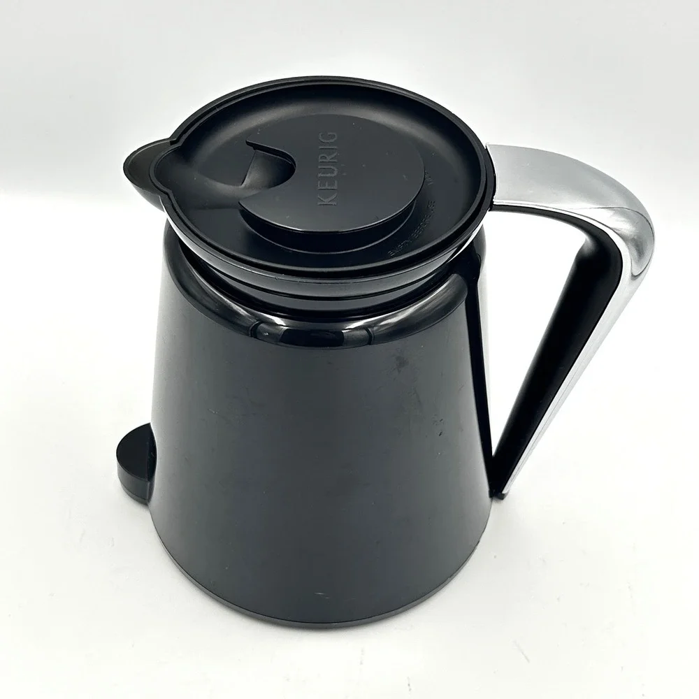 Keurig 2.0 Thermal Carafe Coffee Pot Black‎ Silver Handle 4-Cup Replacement